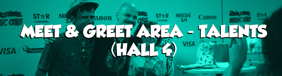 Meet & Greet Area - Talents
